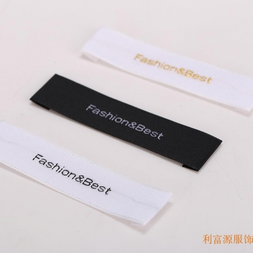 高档织唛布标、织唛领标、西服织标、女装织标